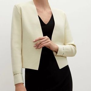 MM LaFleur Sant Ambroeus Jardigan (S, Ecru)